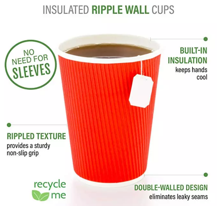 Hoeveel weet u van papierkoffiebeker soos Ripple Cups?