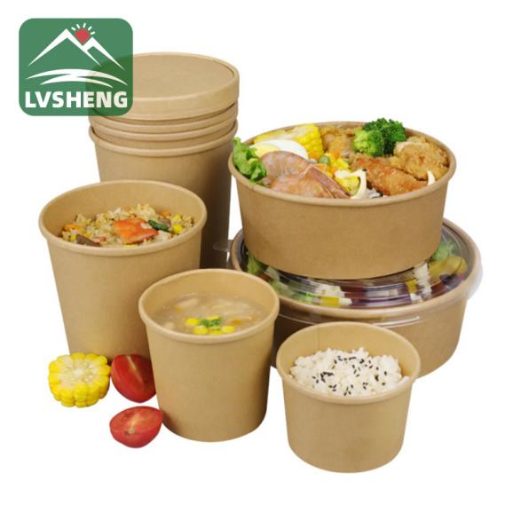 Kraft Paper Bowl veilig om kos weg te neem?